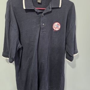 Vintage Antigua MLB New York Yankees Polo Mens Medium